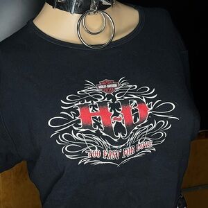 Harley Davidson baby tee